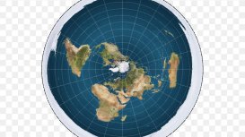 Flat Earth map
